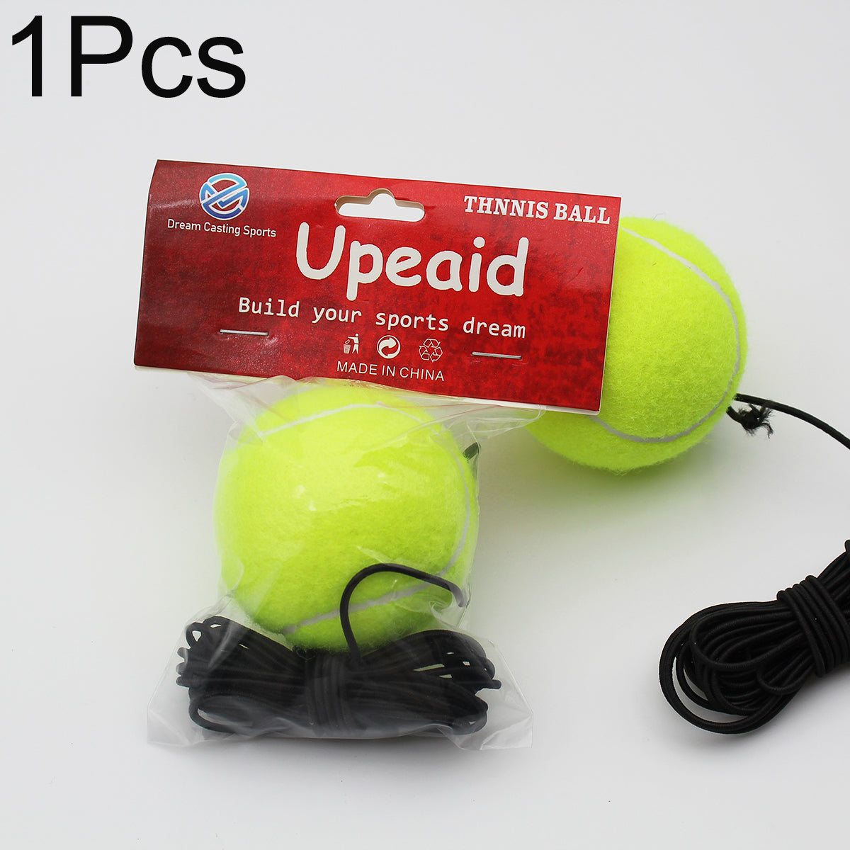 Tennis Balls with String-1 Pack